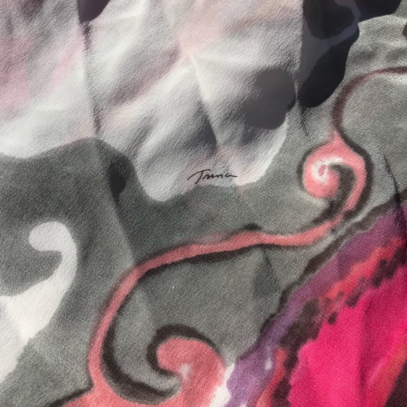 Trina Turk• 100% Silk Wren Blouse - Picture 5 of 8